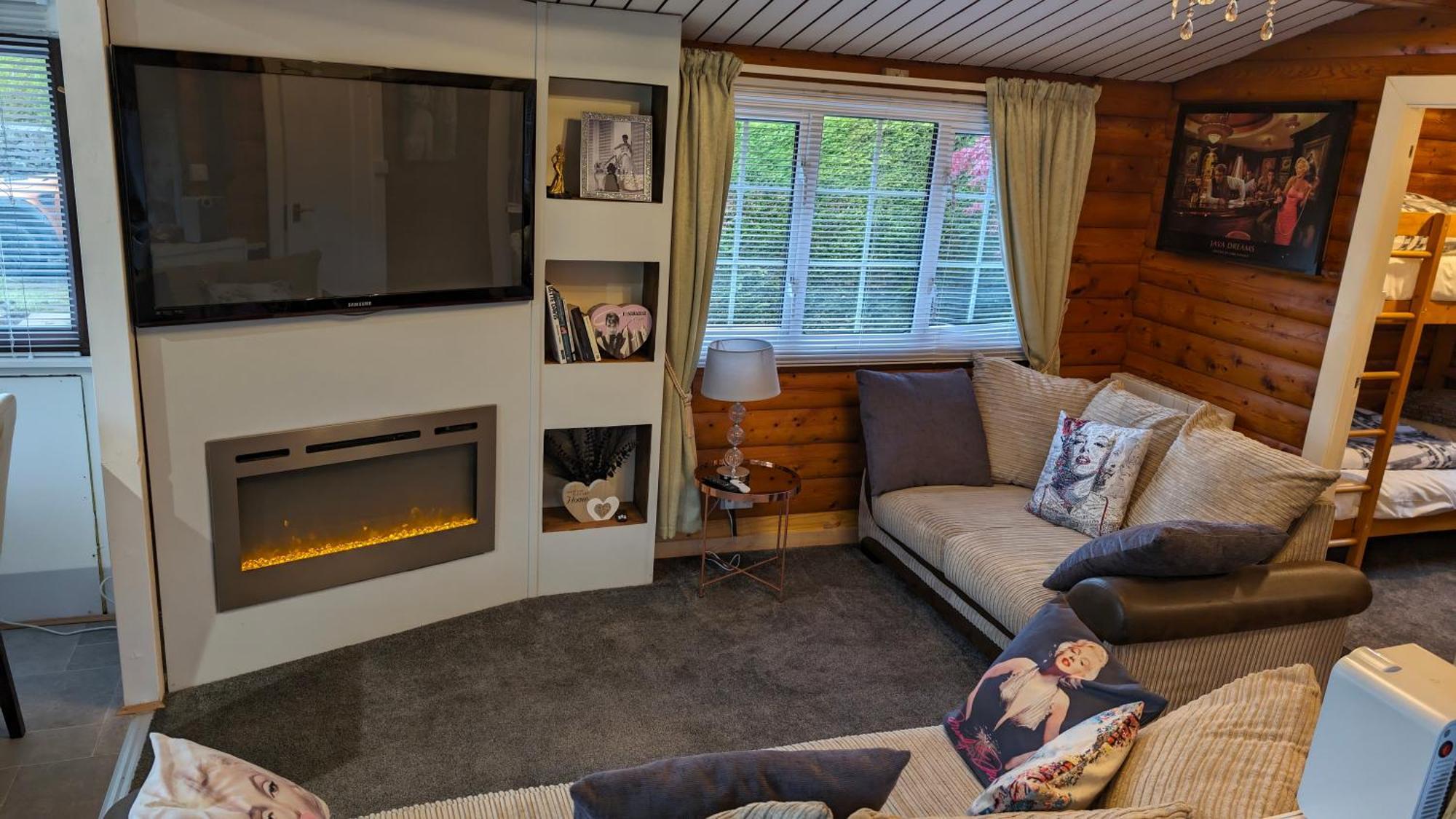 Villa Snowdonia Log Cabin 2 Trawsfynydd Exterior foto