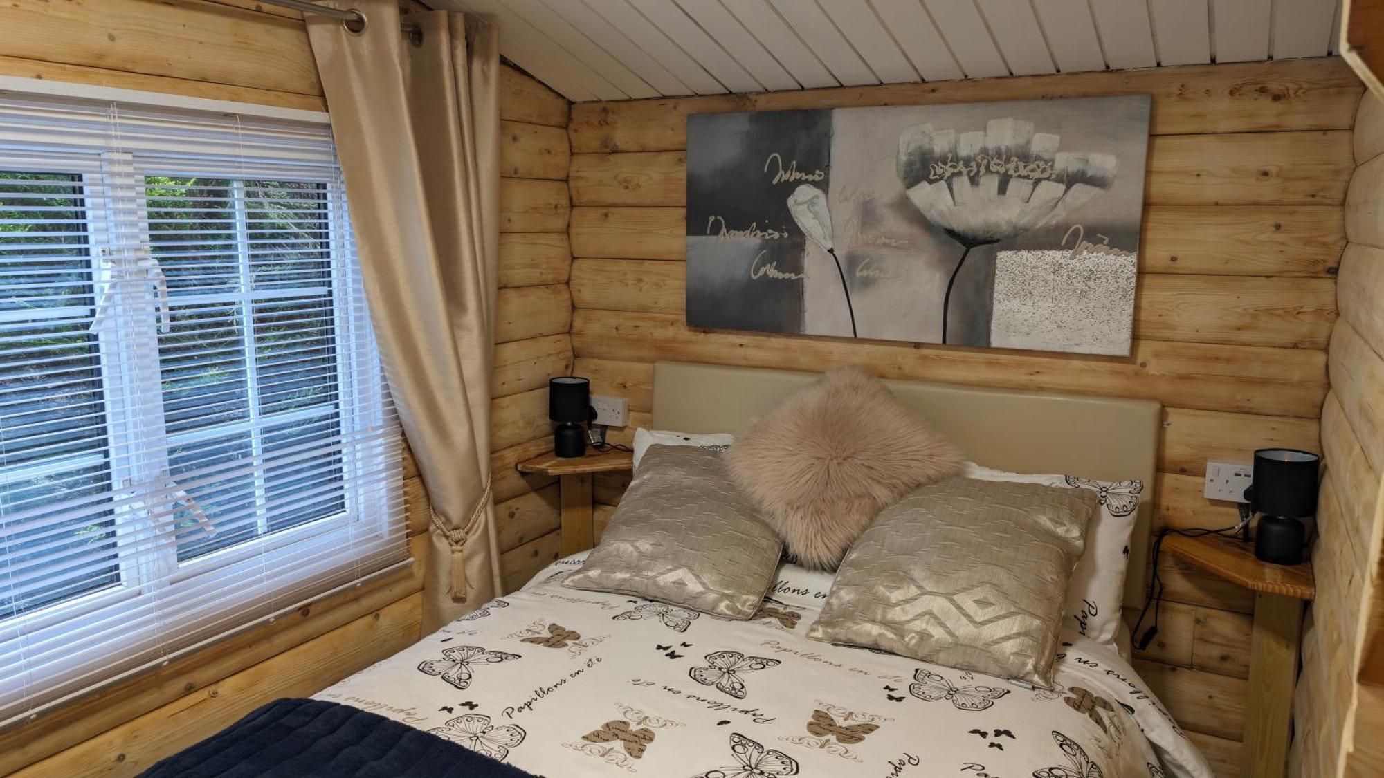 Villa Snowdonia Log Cabin 2 Trawsfynydd Exterior foto
