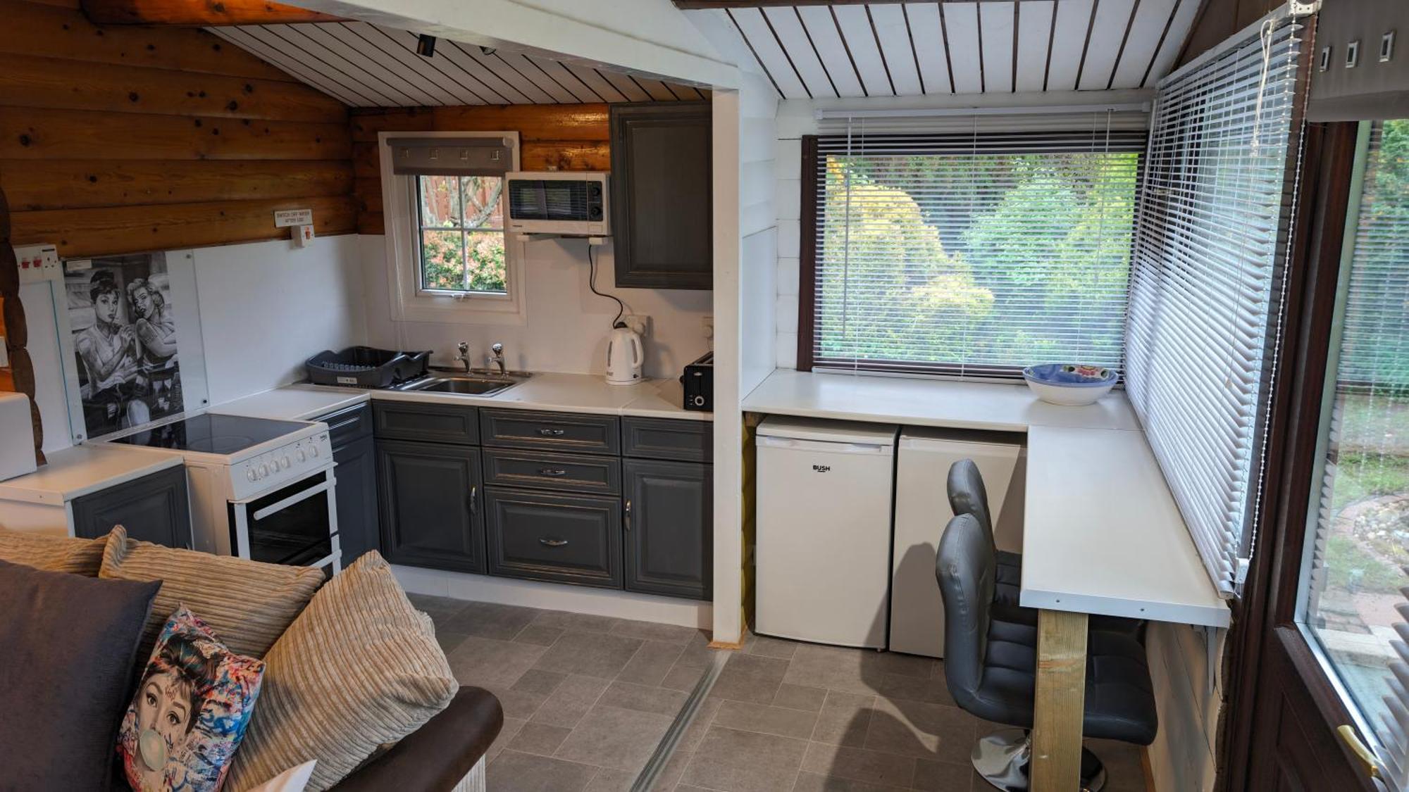 Villa Snowdonia Log Cabin 2 Trawsfynydd Exterior foto